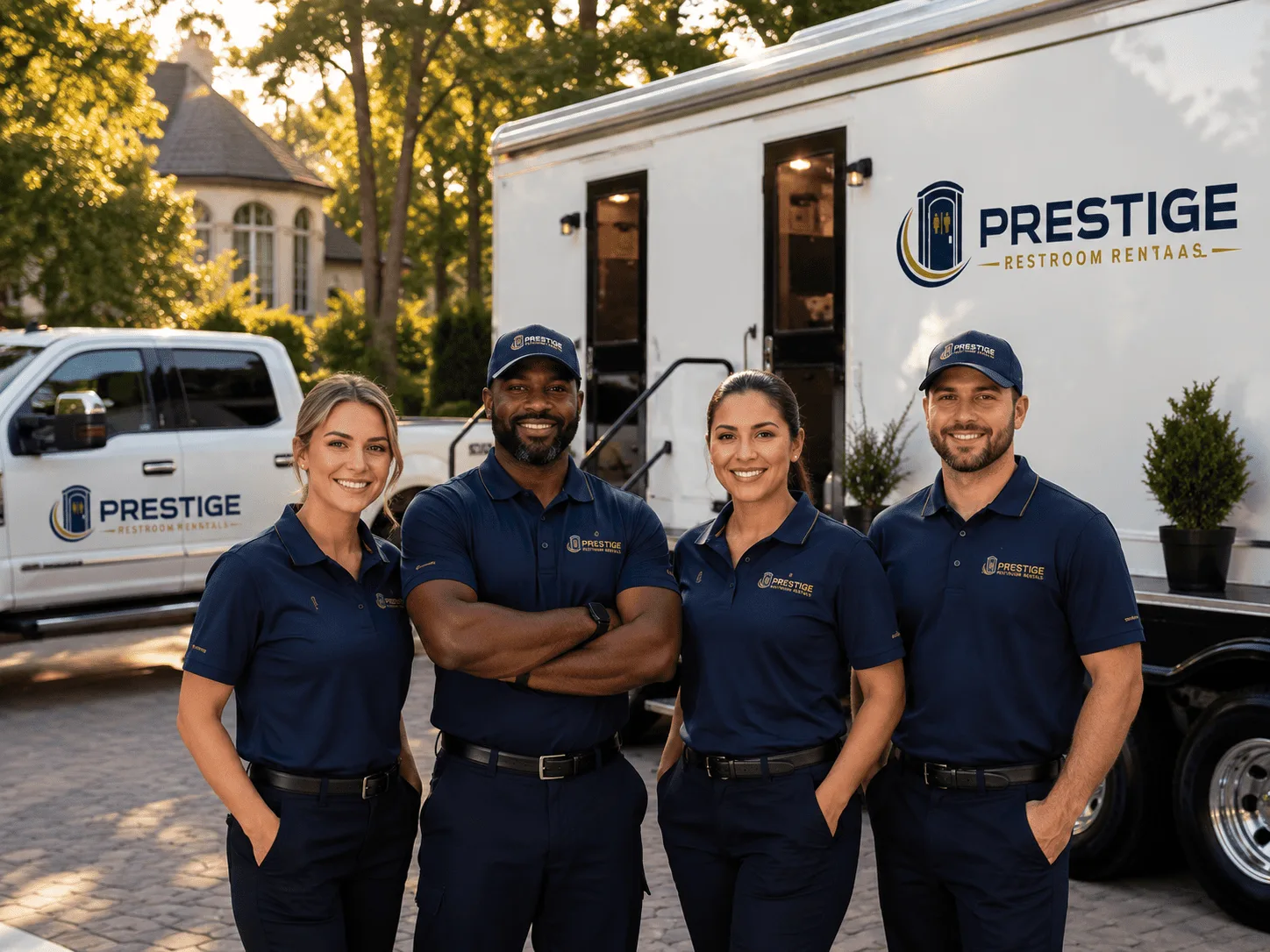 Trusted Luxury Portable Restrooms company in Oral, SD